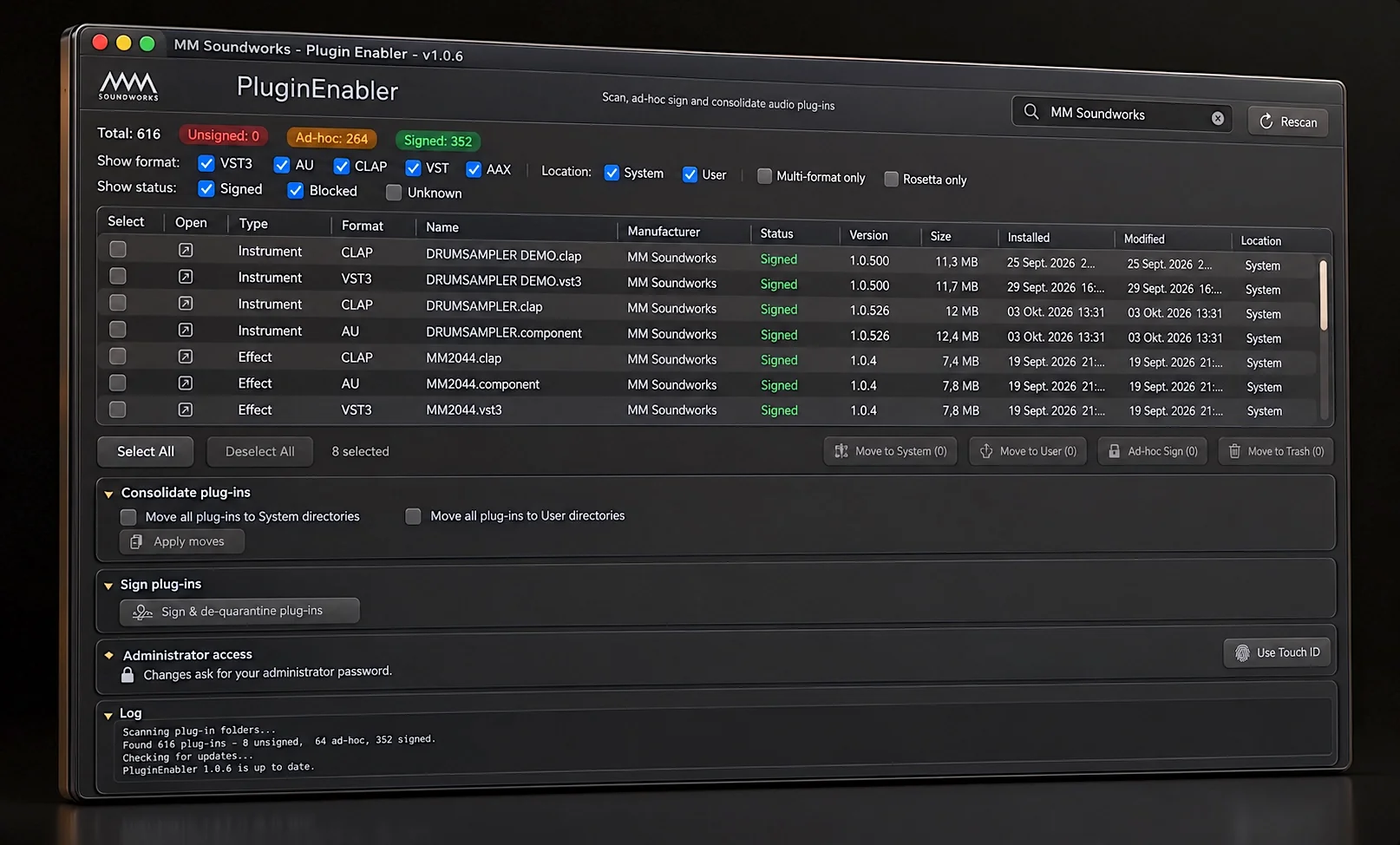 MM Soundworks PluginEnabler